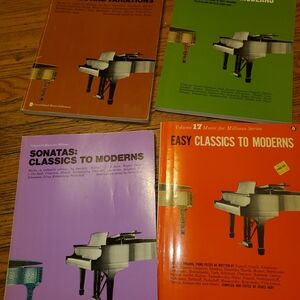 music books, Easy Classics to Moderns, Volume 17, 67, 77, 47

Sonatas and Sonati